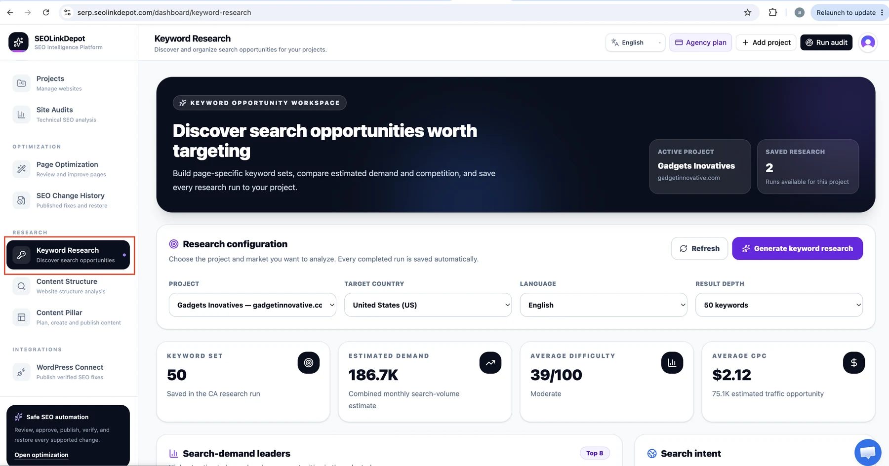 Keyword Research — Open Keyword Research